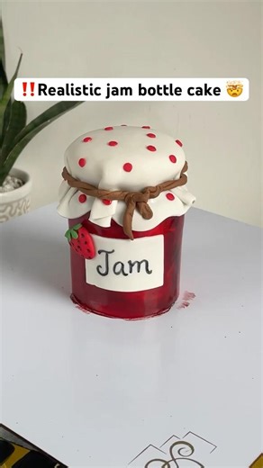‼️Realistic jam bottle cake 🤯|#sangeetascookingmantra #eggfreebaking #jamcake #cakedecoratingideas