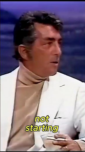 Dean Martin Very Drunk on The Tonight Show