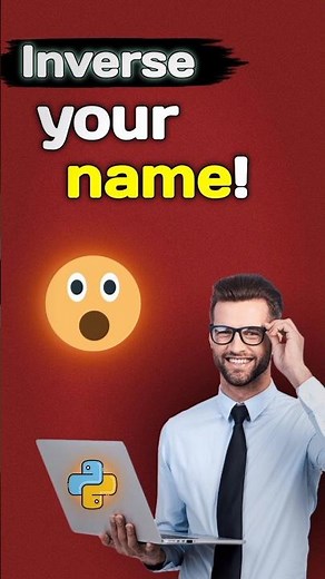 Python Magic Code 🐍 | Reverse Your Name in 1 Second | Python Shorts