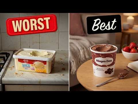 These WORST 8 UK Ice Cream Brands Are A Disgrace