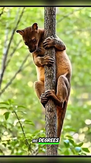 What Makes the Fossa Madagascar’s Deadliest Predator? 😱 #animalshorts #survival #animals #wildlife