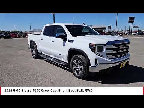2026 GMC Sierra 1500 San Angelo TX G26837