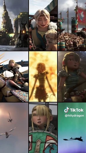 Astrid Hofferson character study from How to Train Your Dragon