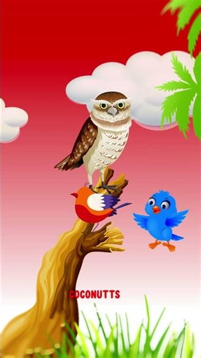 Chirp chirp chirp the birds are singing and the rooster is crowing #nurseryrhymes #kidscartoon