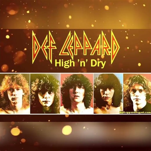 Def Leppard released High 'N'Dry Picture Discs on April 23, 2022 📀🎸#defleppard #hardrock