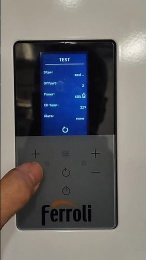 ferroli bluehelix hi-tech test mode