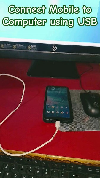 Connect Mobile to Computer using USB #connect #mobile #computer #usb #mobiledata #internet