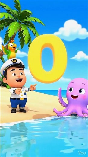 Learn Letter O 🐙 | O is for Octopus | Fun ABC Cartoon for Kids #Shorts #ABCLearning