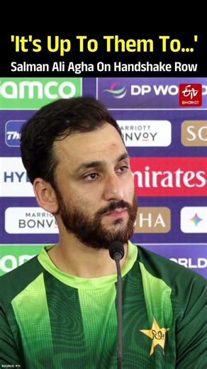 'It's Up To Them To Decide What To Do': Salman Agha On Handshake Row With India