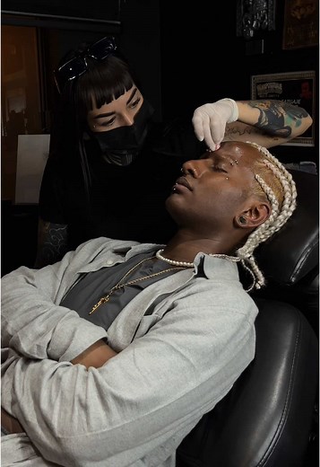 Creative Microdermal Piercing Ideas by Sofía.bodyart