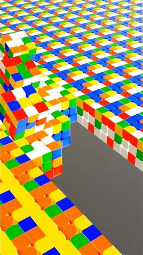 Triple Rubik's Cube Roll 3