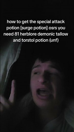 how to get the special attack potion osrs you need 81 herblore demonic tallow and torstol potion (