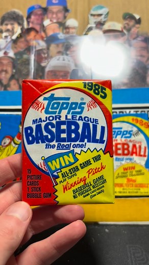2.2K views · 991 reactions | 1985 Topps Baseball #baseballcards #topps #packopening #junkwax #vintagepack | Cards.nostalgia | Facebook