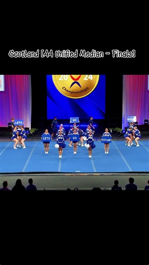 Scotland [AA United Median - Finals] #cheer #cheerleading #sport #viral #cheerleader