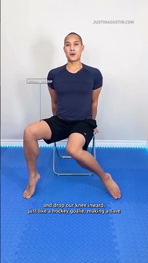 Hip Mobility and Strength Chair Workout