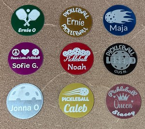 Pickleball End Caps (customized) - Etsy