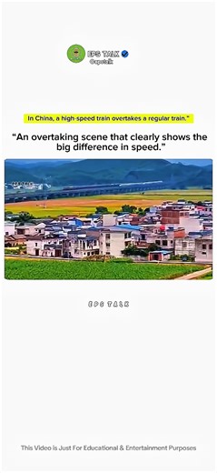 China’s FASTEST Train vs Regular Train – The Shocking Speed Gap! ⚡