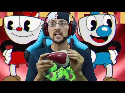 HE'S AFTER US! 👿 CUPHEAD Game: Be4 BENDY & the Ink Machine Got Spooky (FGTEEV Part 1 Gameplay)