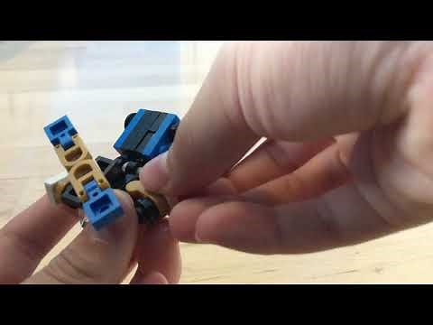 How to build a mini lego transformer Dropkick
