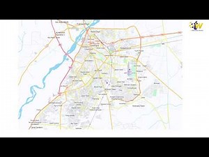 Lahore Maping History | Lahore Complete Map Route