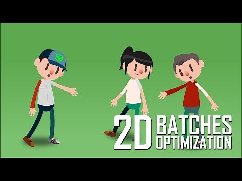 2D Batches Optimization using Sprite Atlas