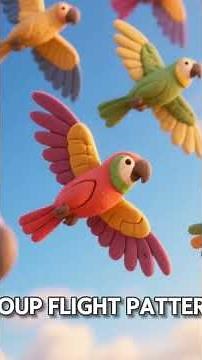 Why Do Parrots Live In Flocks Instead Of Alone? | Parrots Flock Behavior | Where do Parrots Live