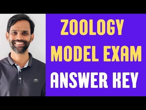 2026 PLUS TWO ZOOLOGY MODEL EXAM ANSWER KEY