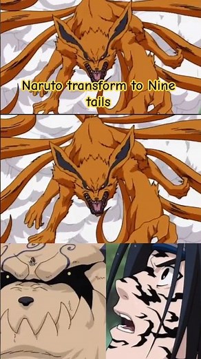 Naruto transform to Nine tails tamil| Naruto and chief toad #naruto #kurama
