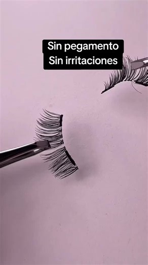 ¡Transforma tu mirada en 30 segundos! Fáciles de poner, cómodas todo el día, y se ven increíbles 😍 #TikTokTrendy #BeautyHack #PestañasTop