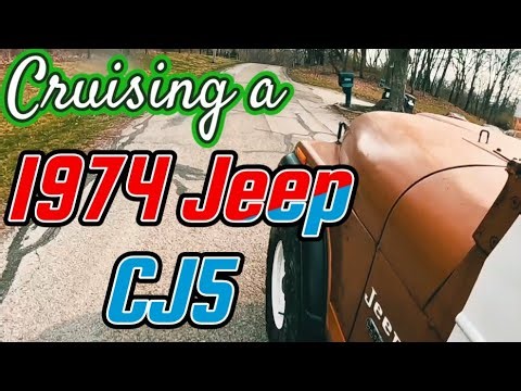 1974 JEEP CJ5 driving experience