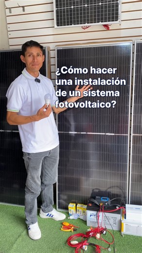 24K views · 419 reactions | ☀️ ¡TUTORIAL! ARMA TU PROPIO KIT SOLAR...