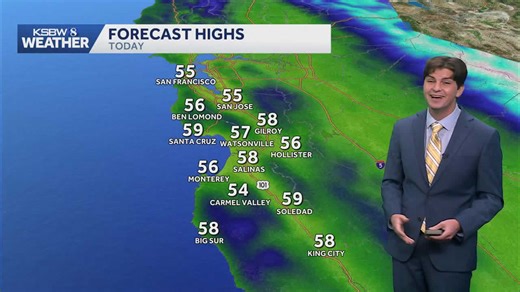 Jan 8, 2026 KSBW weather forecast