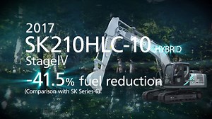 2.5K views · 79 reactions | #DidYouKnow? Our unique SK210 Hybrid excavator uses lithium-ion batteries to power an electric swing motor, reducing fuel consumption by 17%. | Kobelco Construction Machinery USA | Facebook