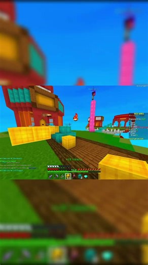 Clean Bed + Team Wipe #viral #shorts #minecraft #bedwars