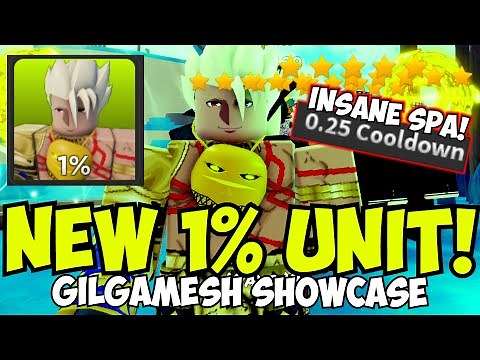 New 1% Unit Gilgamesh Has INSANELY OP SPA! | Ultimate Tower Defense Showcase