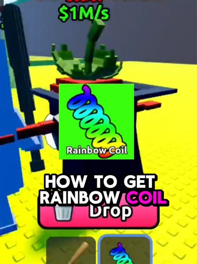 How to get Rainbow coil in escape tsunami for brainrot? #escapetsunamiforbrainrot #fyp #viral #views #roblox