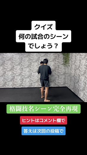 #格闘技名シーン完全再現 #MMA #総合格闘技 #RIZIN #キックボクシング #ボクシング