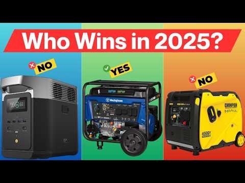 ✅ 5 Best GENERATORS of 2025 [watch before you buy one]