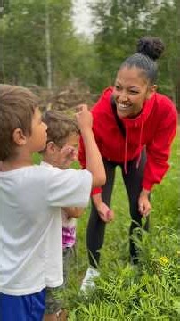 Raising kids who know the plants around them