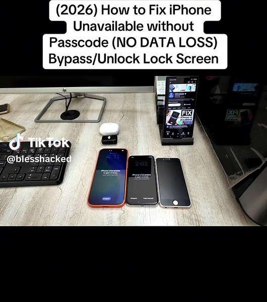 (2026) How to Fix iPhone Unavailable without Passcode (NO DATA LOSS) Bypass/Unlock Lock Screen #iphonefix #applesupport #iphonelockscreen #iphonetipsandtricks #techtoktips