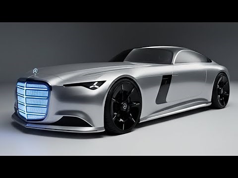 Mercedes-Benz Vision Iconic (2027) – With Impressive Solar Paint!
