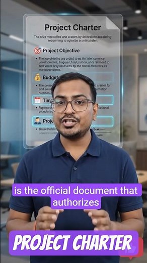 What is Project Charter? #projectmanagement #project