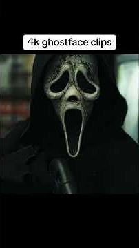 free ghostface clips 4k