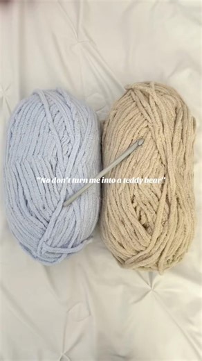 Crochet Teddy Bear 🧸 #crochetinspo #crochet