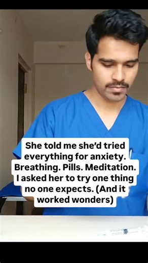RN Aman | Health with Aman | Medical & Wellness Tips on Instagram: "​A patient once told me something I hear far too often. ​“I’ve tried everything for my anxiety. Breathing exercises. Pills. Meditation. Nothing works.” ​And I believed her. ​Because what she was experiencing wasn’t a mindset problem. It was a body alarm that refused to switch off. ​Racing heart. Tight chest. Sudden fear with no clear reason. Especially at night when the world is quiet but the mind isn't. ​Here's what most people