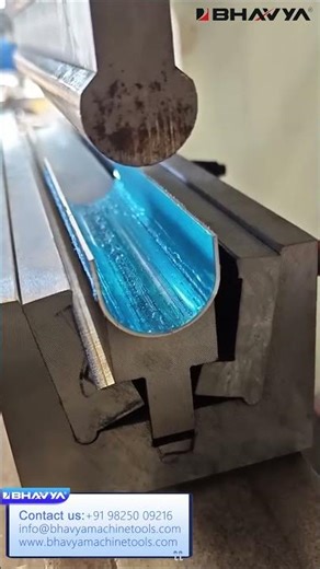 Radius Bending Die - #CNCHydraulicPressBrakeMachine #cncmachine #metalbending #bhavyamachinetools