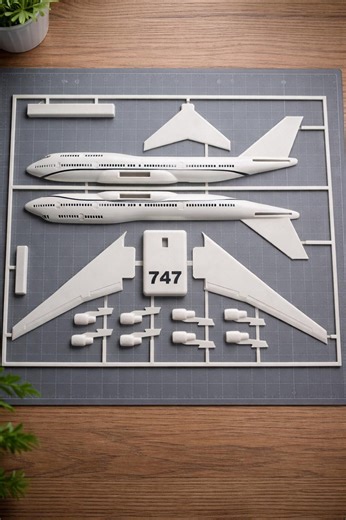 Boeing 747 Dreamliner Model Kit – 3D Printed DIY Airplane, Aviation Gift - Etsy