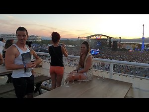 [LE BARCARES] EMF : Ouverture du festival de musique électronique le plus prisé de France - #TVCAT