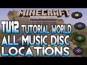 Minecraft Xbox TU12 Tutorial World | ALL MUSIC DISC & STRUCTURES