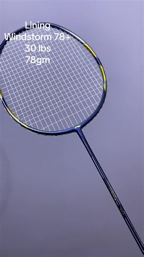 Lining Windstorm 78 Badminton Racket Review
